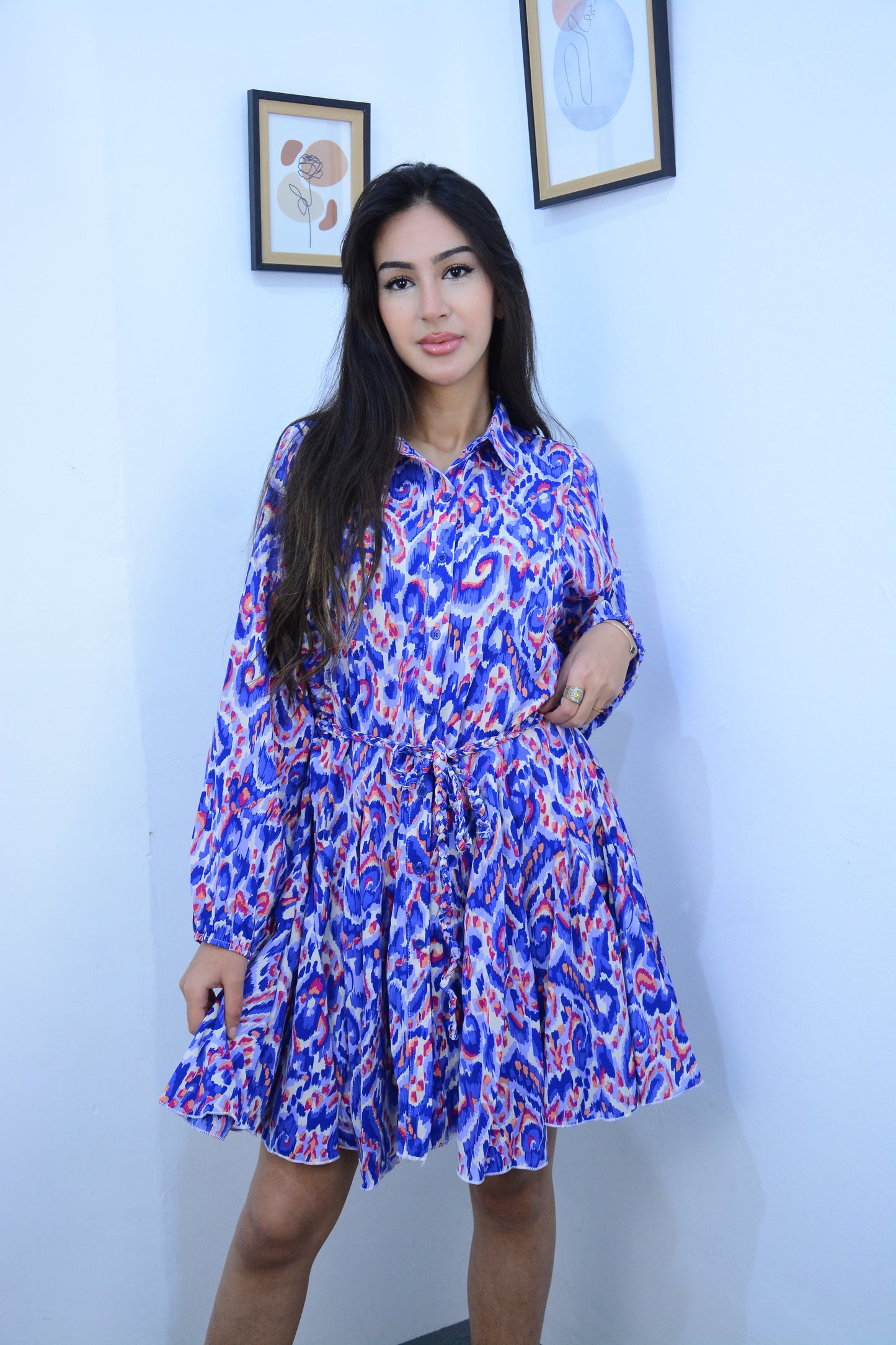 Robe colorée