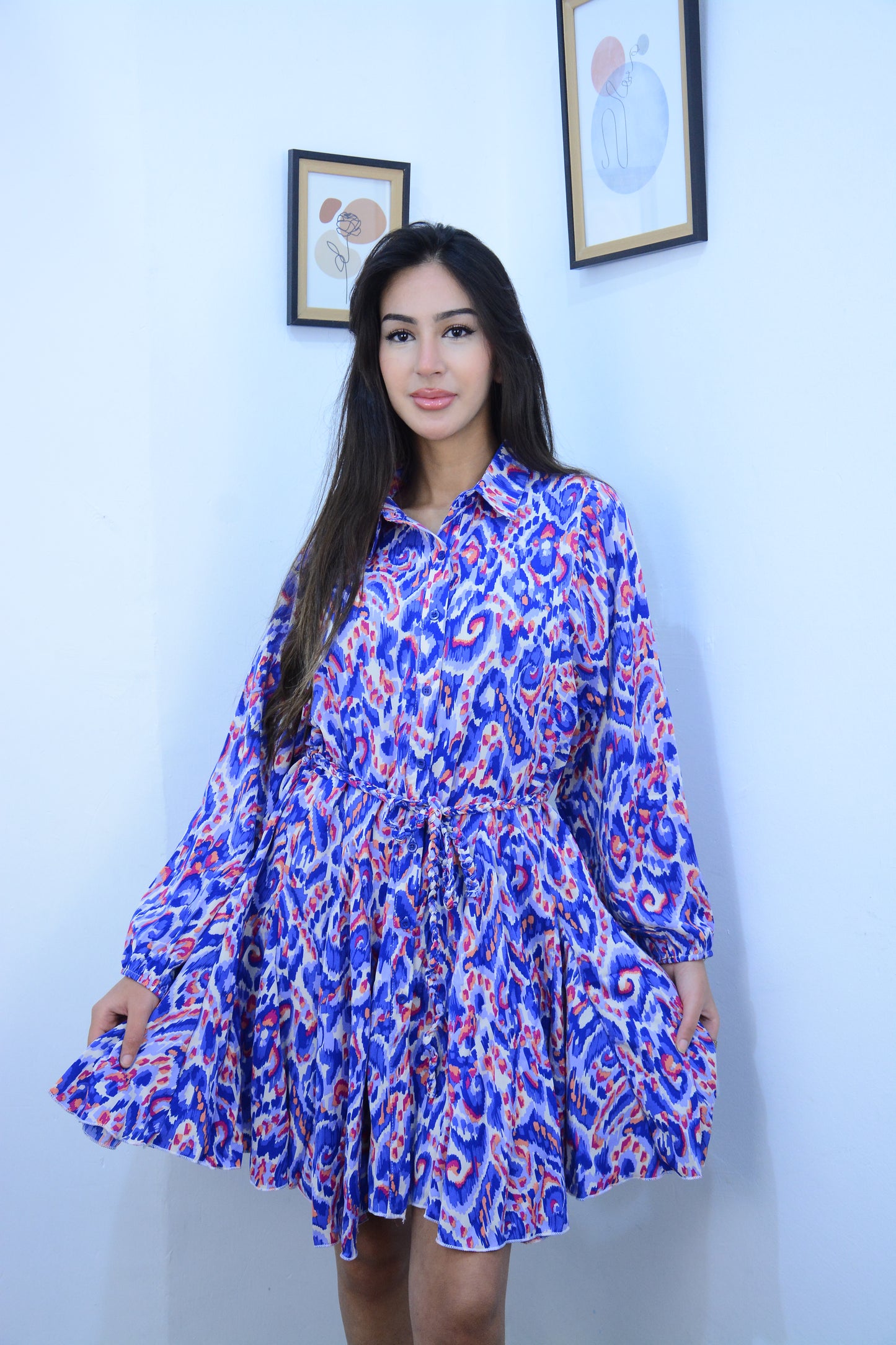 Robe colorée