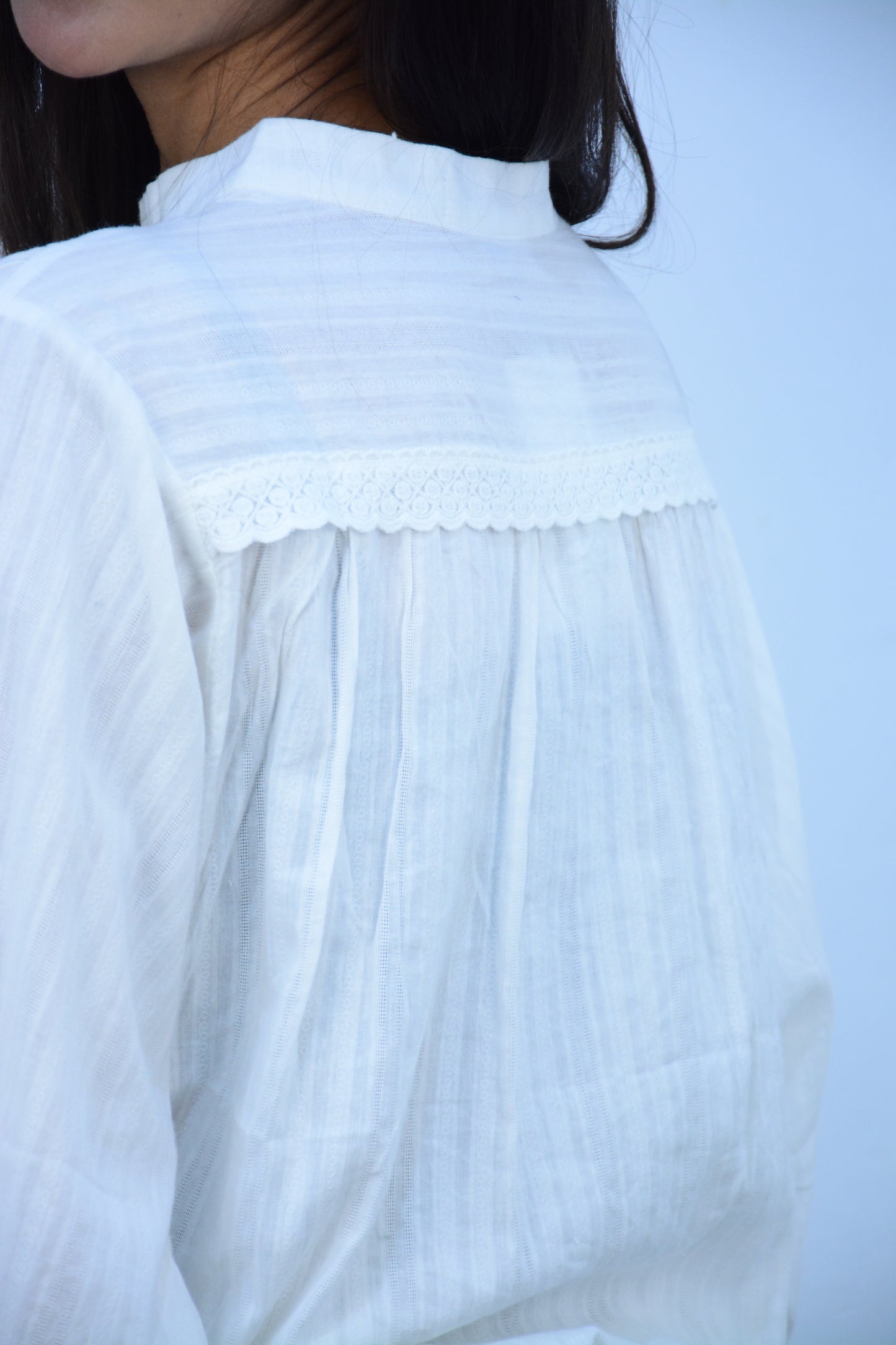 Chemise Lin Blanche