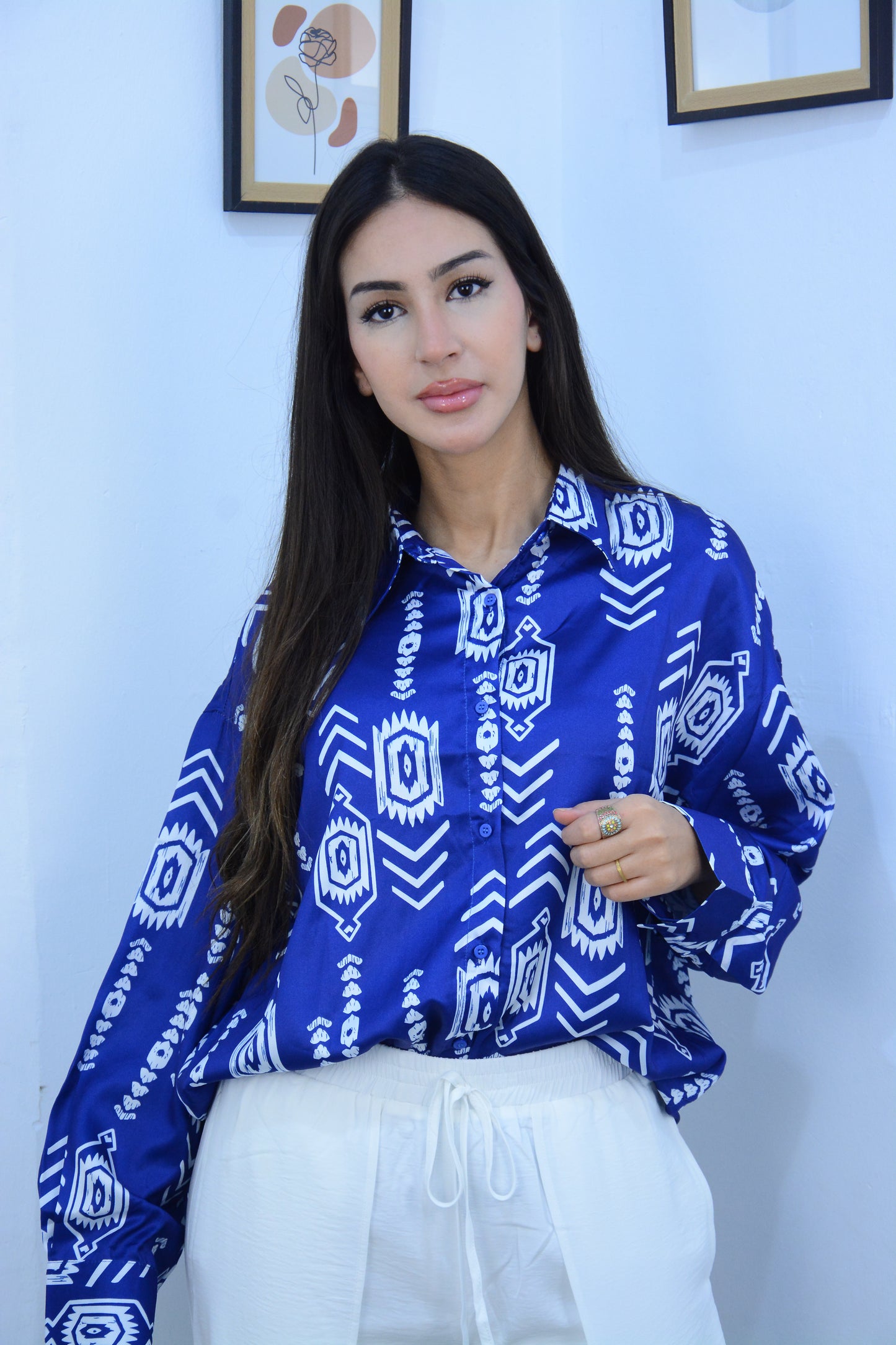 Chemise Bleu Blanc