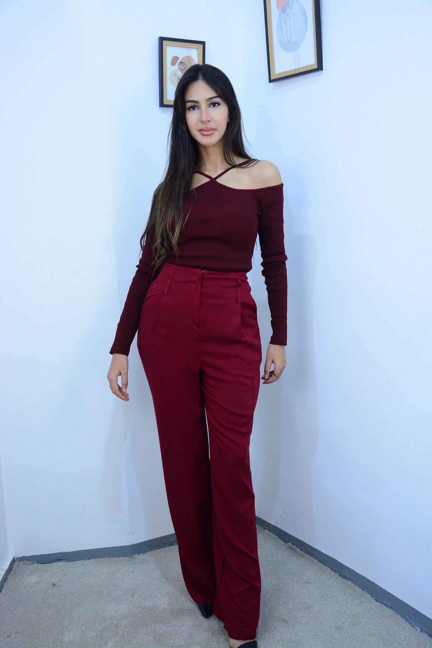 Pantalon Redben Grenat