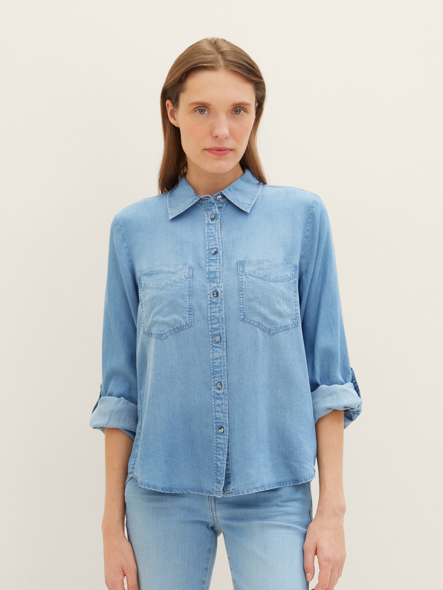 Chemise tencel femme