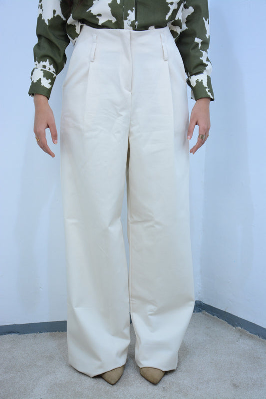 Pantalon taille haute