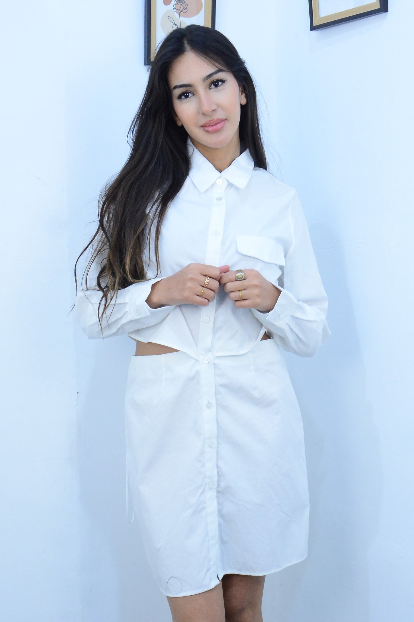 Ensemble chemise et jupe
