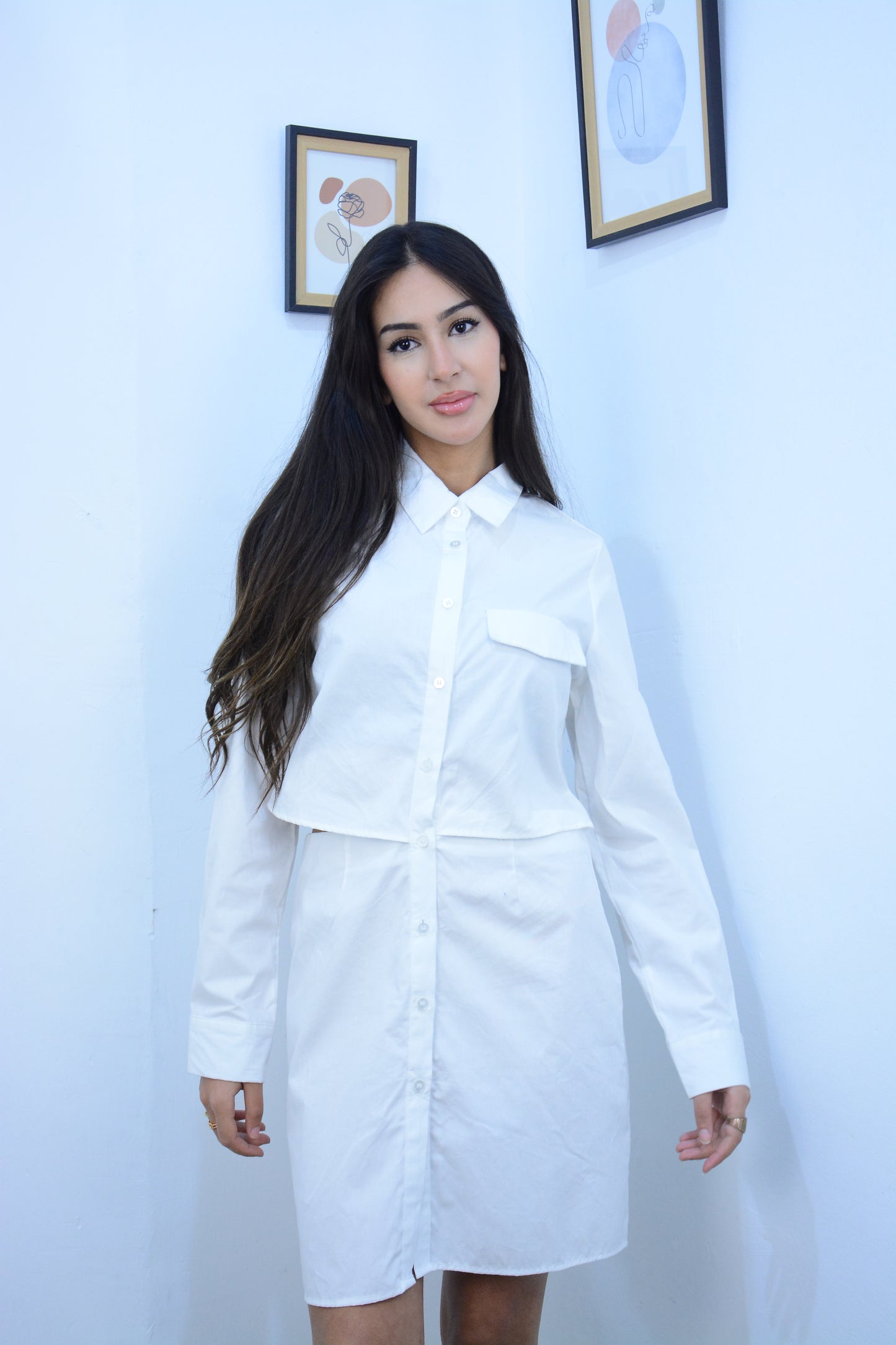 Ensemble chemise et jupe