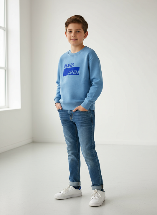 SWEAT-SHIRT AVEC PRINT MYANIS