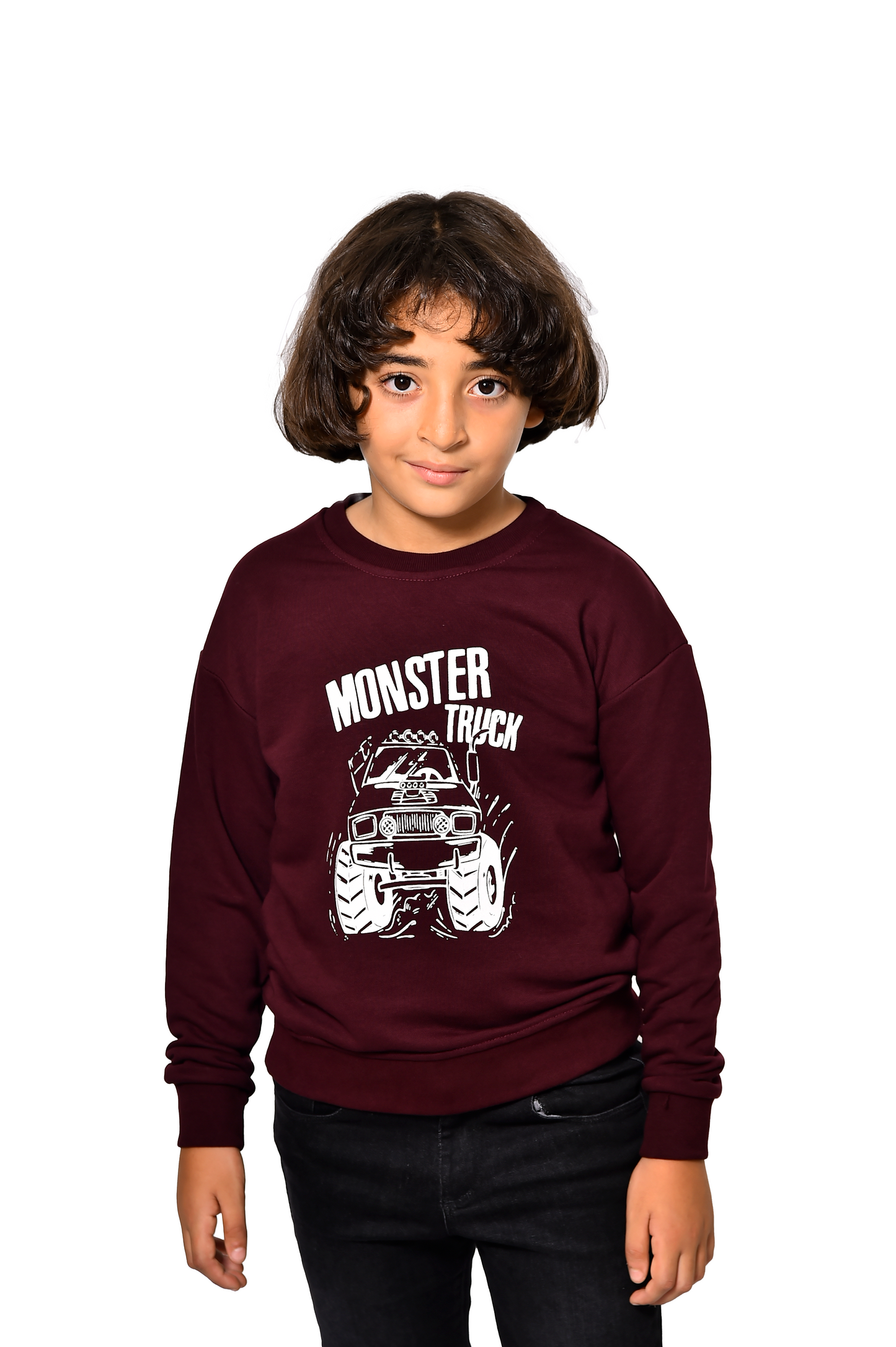 Sweat-shirt garçon avec print Monster