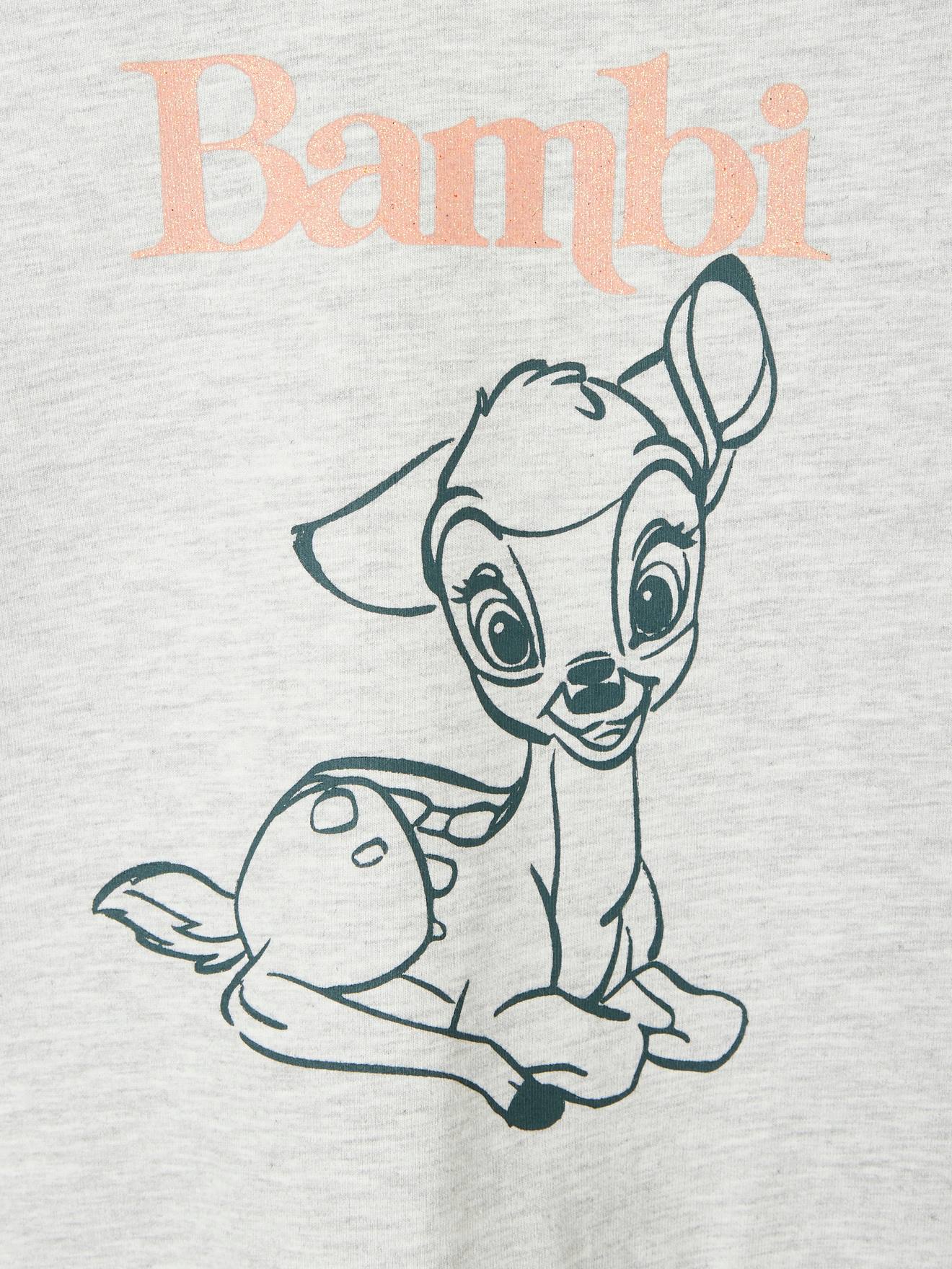 Sweat-shirt fille avec print Bambi