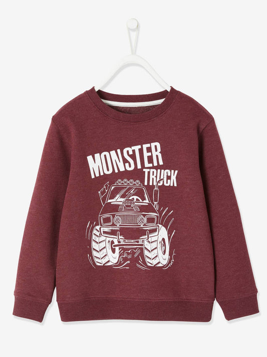 Sweat-shirt garçon avec print Monster